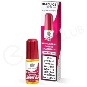 Strawberry Cherry Raspberry Nic Salt E