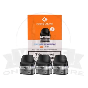 Geekvape J 2ml Replacement Pods | Pack Of 2