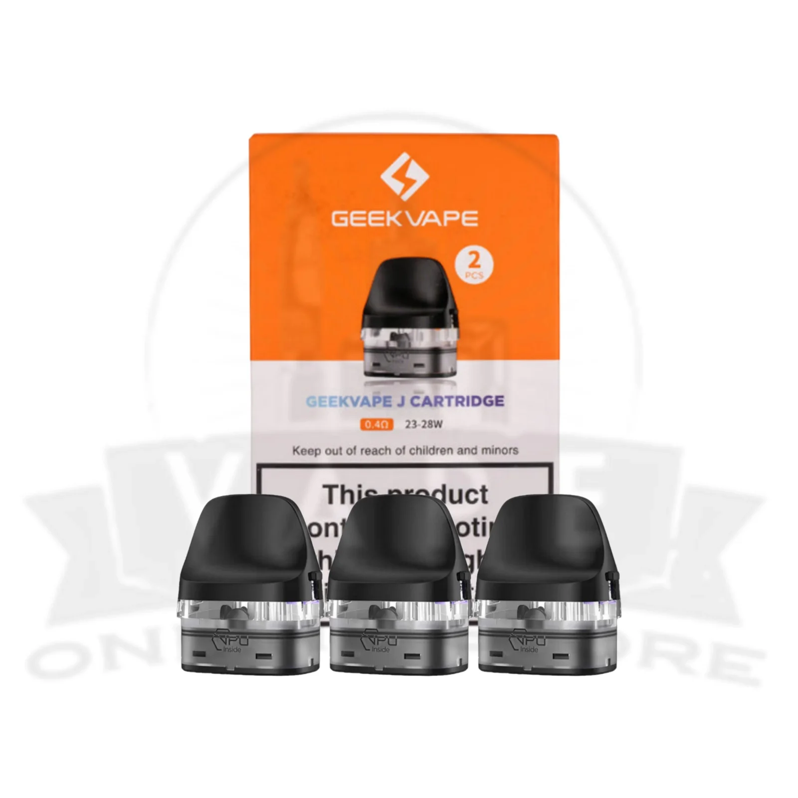 Geekvape J 2ml Replacement Pods | Pack Of 2