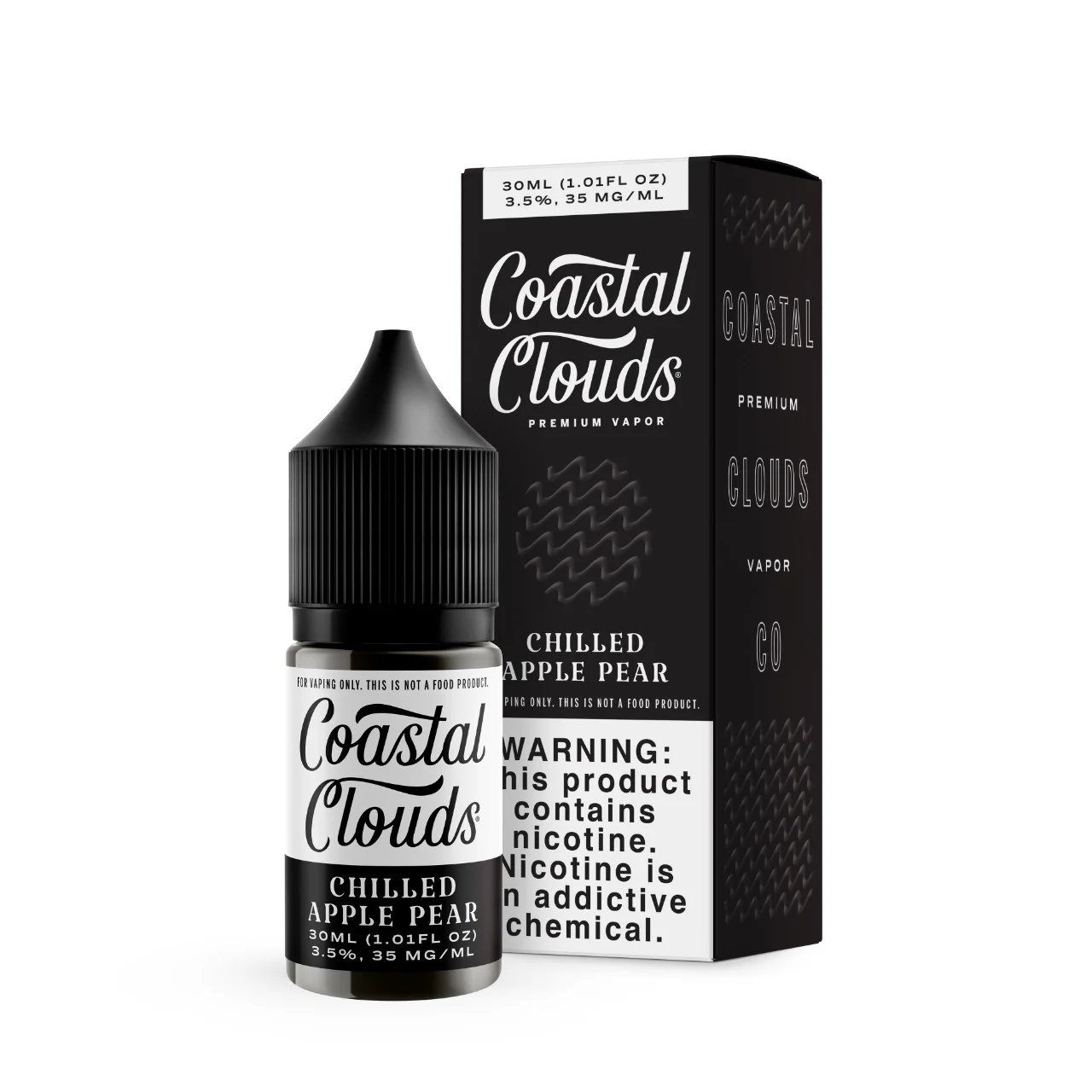 Chilled Apple Pear 30ml Salt E-Juice | Coastal Clouds