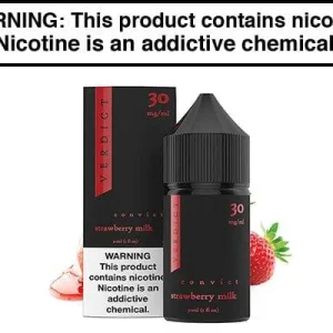 CONVICT (STRAWBERRY CREAM) BY VERDICT SALTS 30ML