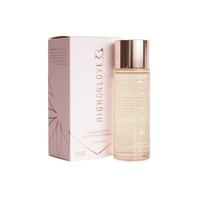 HighOnLove Bath Oil Lavender Honeybee