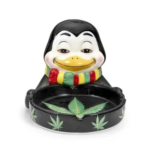 Ceramic Penguin Ashtray