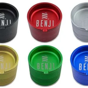 Benji XL Ashtray Grinder - 100mm (4pc)