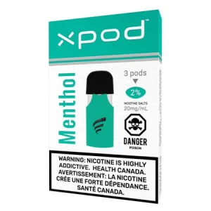 XPOD® Menthol Nordic Mint Vape Pods 3