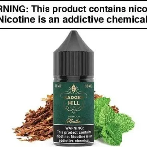 MENTHOL BY BADGER HILL RESERVE SALTS 30ML