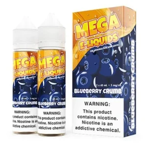 Blueberry Crumb Sub Ohm Salts By Mega e-liquids