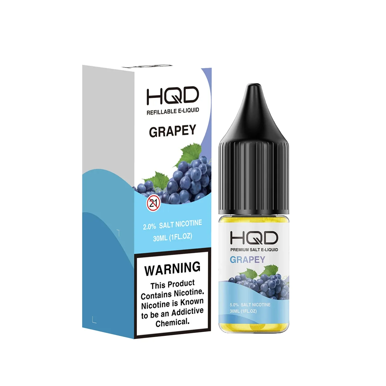 Premium Salt Grapey 30ml E-Juice | HQD