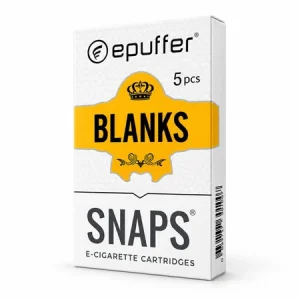 ePuffer SNAPS® Blank Refillable Cartomizers