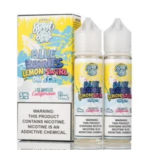 The Finest Sweet & Sour Blue-Berries Lemon Swirl on ICE E