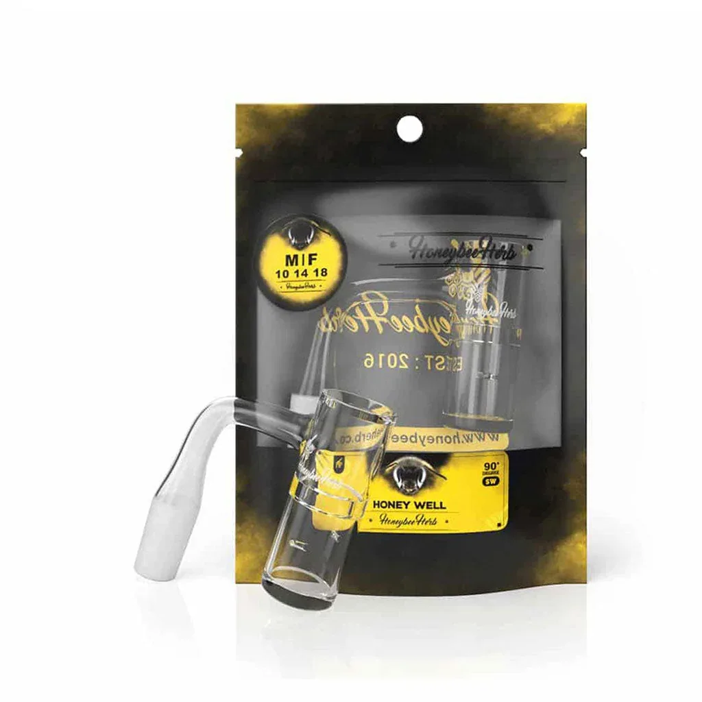 Honeybee Herb Honey Well Quartz Banger- 90° | BL - Image 2