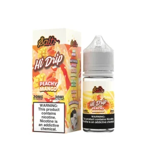 Salts Peachy Mango 30ml E-Juice | Hi Drip