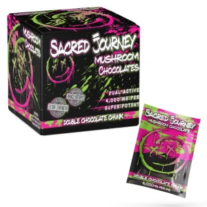 Sacred Journey Mushroom Chocolate 80000MG (Pack of 1) | 20COUNT