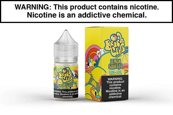 LEMON SQUEEZE BY BEACH CLUB SALTS 30ML