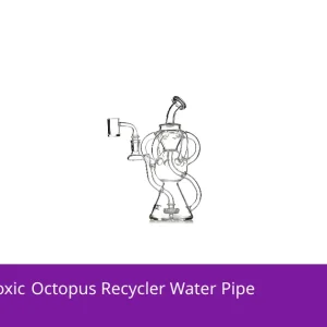 MKGlass TX20 Toxic Octopus Recycler Water Pipe