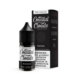 Coastal Clouds Saltwater Mango 30ml Nic Salt Vape Juice