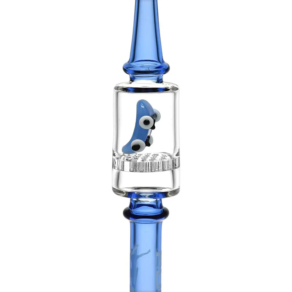 Pulsar Skateboard Glass Dab Straw - 6.5" / 4ct - Image 2
