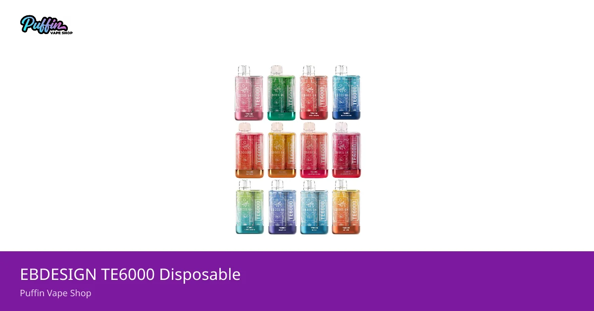 EBDESIGN TE6000 Disposable