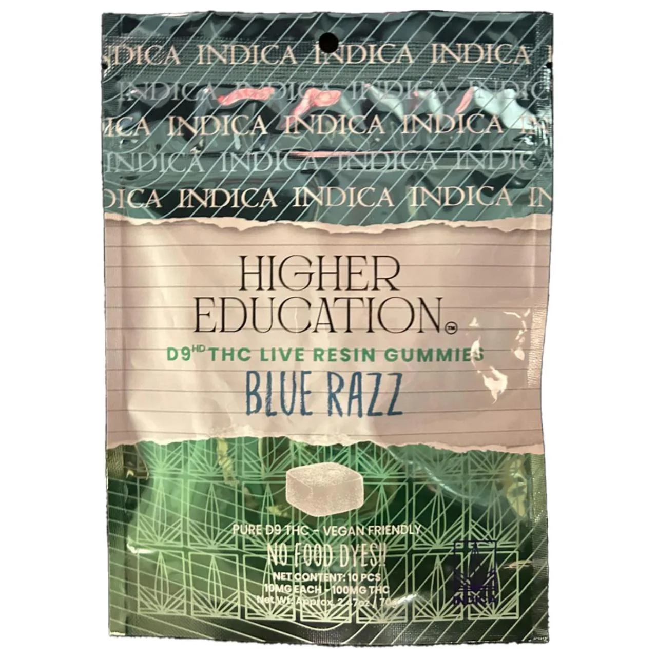 Higher Education Live Resin Gummies 100MG