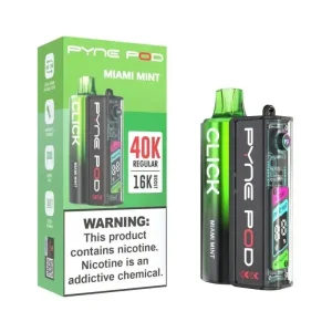 Pyne Pod Click 40K Disposable Vape Kit (5%, 40000 Puffs)