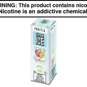 APPLE KIWI BY FRUITIA EXTRA ICE SALTS 30ML