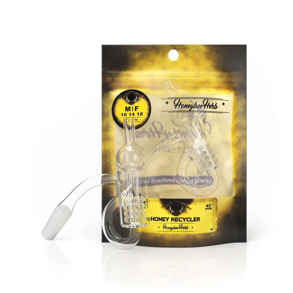 Honey Recycler Quartz Banger - 45° Degree | YL