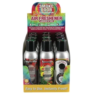 Smoke Odor Exterminator Spray - 7oz / Retro Mix - 12PC DISPLAY