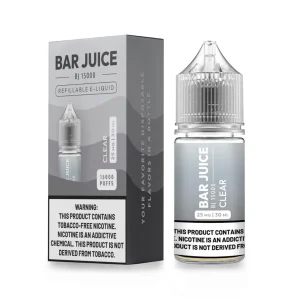 Clear Salts 30ml E-Juice | Bar Juice