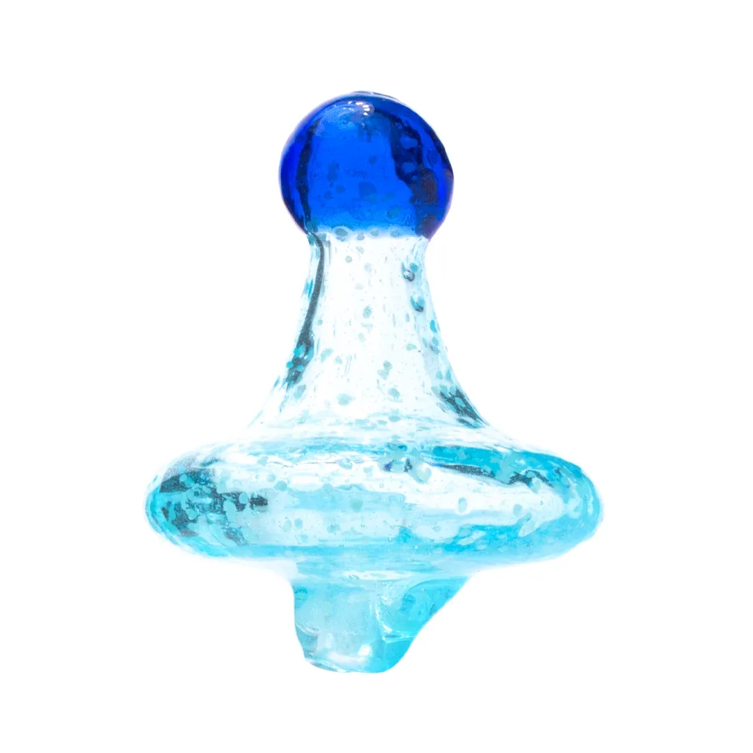 Blue Blood Spiral Carb Caps - Image 2