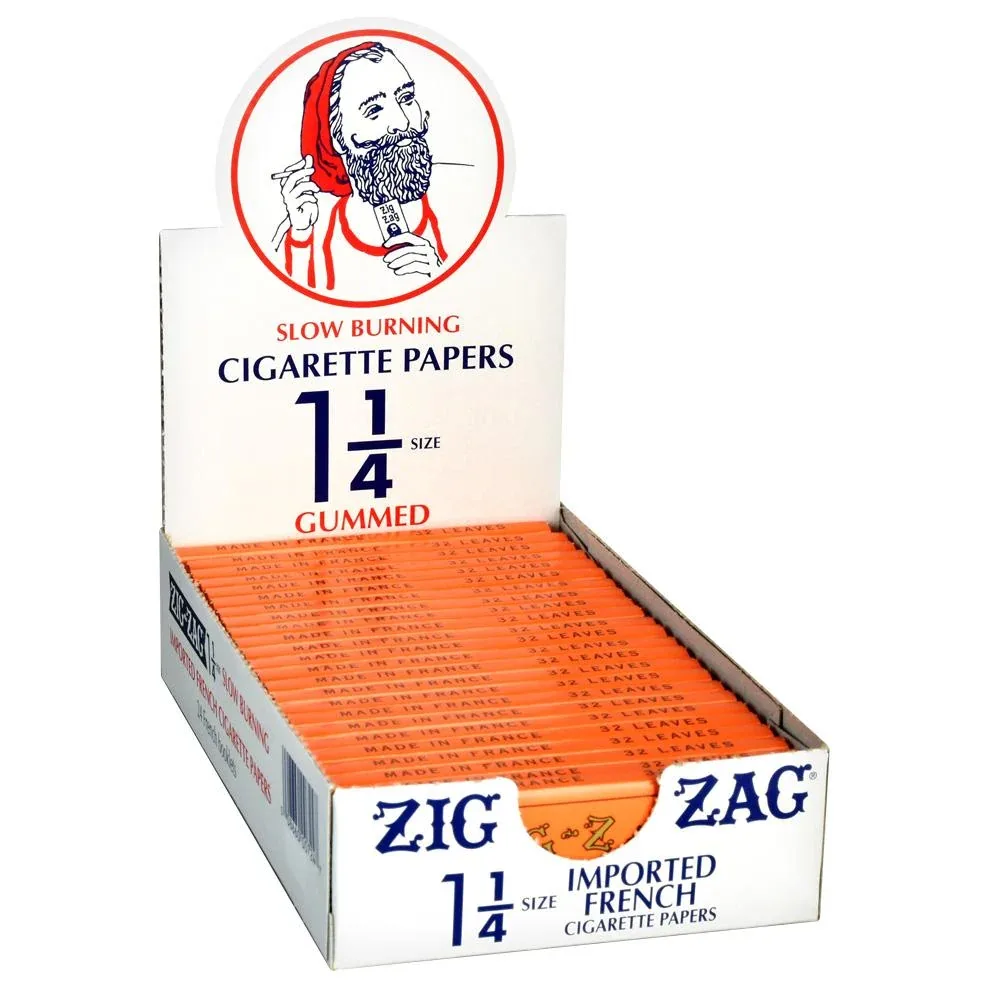 Zig Zag Orange Rolling Papers | 1 1/4 Inch - Image 2