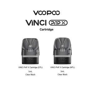 VOOPOO VINCI PnP X Cartridge(DTL) Black