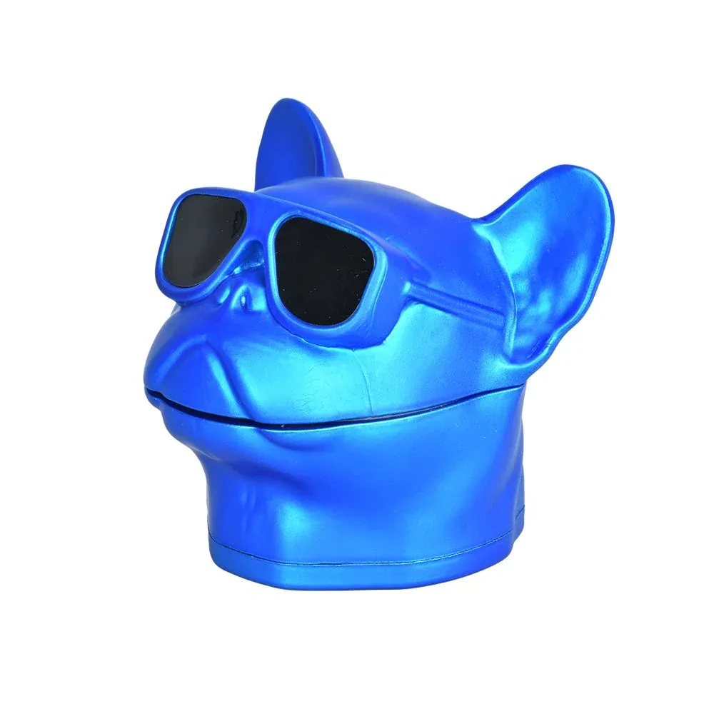 Hipster Dog Aluminum Grinder - 2.25" / 3pc / 6ct - Image 2