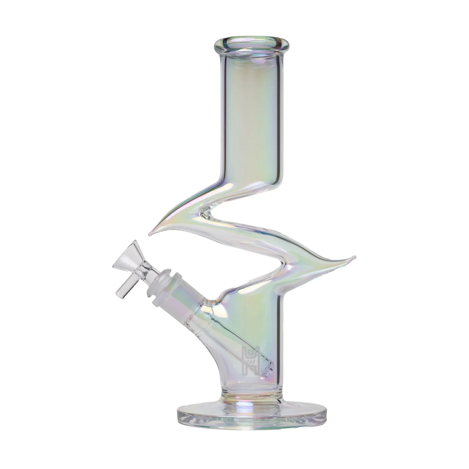 Human Grade Iridescent Zing Water Pipe