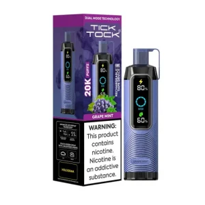 Grape Mint - Tick Tock 20K - 0.6% Nicotine