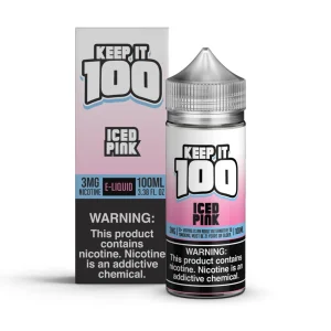 Pink Iced 100ml E-Juice | Keep it 100