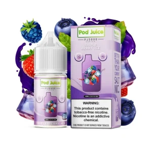 Pod Juice PJ5000 Series Triple Berry Ice E