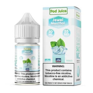 Salt Jewel Menthol Tobacco Free Nicotine E-Juice 30ml | Pod Juice