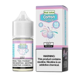 Pod Juice Cotton Clouds TF 30ml Nic Salt Vape Juice - 35mg (Synthetic Nicotine)