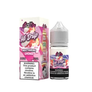 Salts Nectarine Lychee 30ml E-Juice | Hi Drip