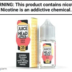GUAVA PEACH BY JUICE HEAD SALTS 30ML