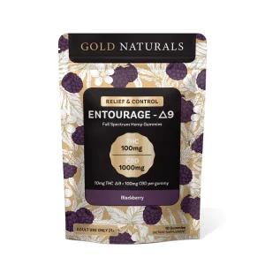 Gold Naturals Entourage Δ9 Gummy