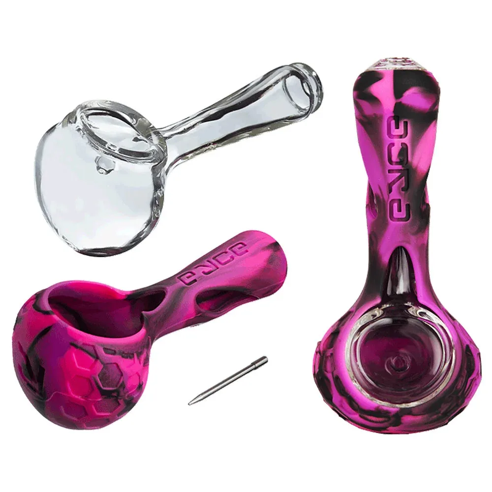 Eyce ProTeck Alien Spoon Pipe - 4.5" / Asst 10PC - Image 2