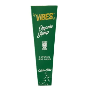 VIBES KING SIZE CONES 3 COUNT | Pack of 1