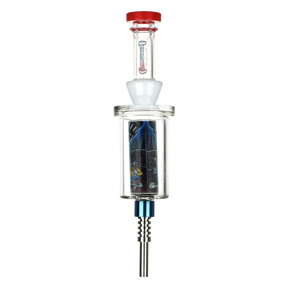 Grateful Dead x Pulsar Inside Print Vapor Vessel & SYF Dab Dish - 9.25" / UFO Jam - Image 2