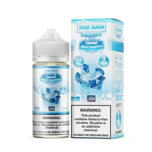 Pod Juice Freeze Jewel Mint Sapphire TF 100ml Vape Juice