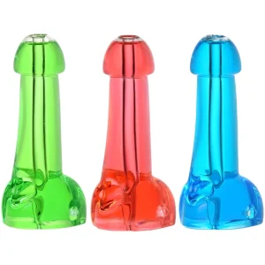 Cold Member Glycerin Hand Pipe - 5.5" / 4ct