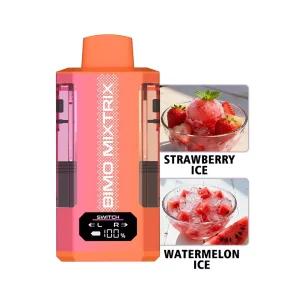 BIMO MIXTRIX 80000 Puffs 80K 2 In 1 Taste Refillable Vapes Bulk Buy Dual Mesh PER POD Wholesale European Warehouse