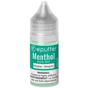 ePuffer Nicsalt Menthol Nordic Mint Vape eliquid