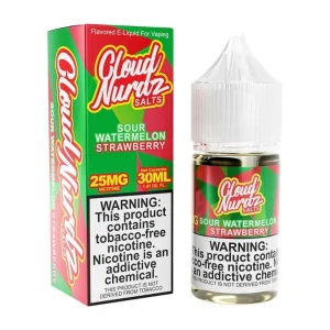 Sour Watermelon Strawberry 30ml TF Nic Salt Vape Juice