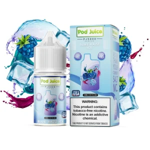 Pod Juice PJ5000 Series Blue Razz Ice E